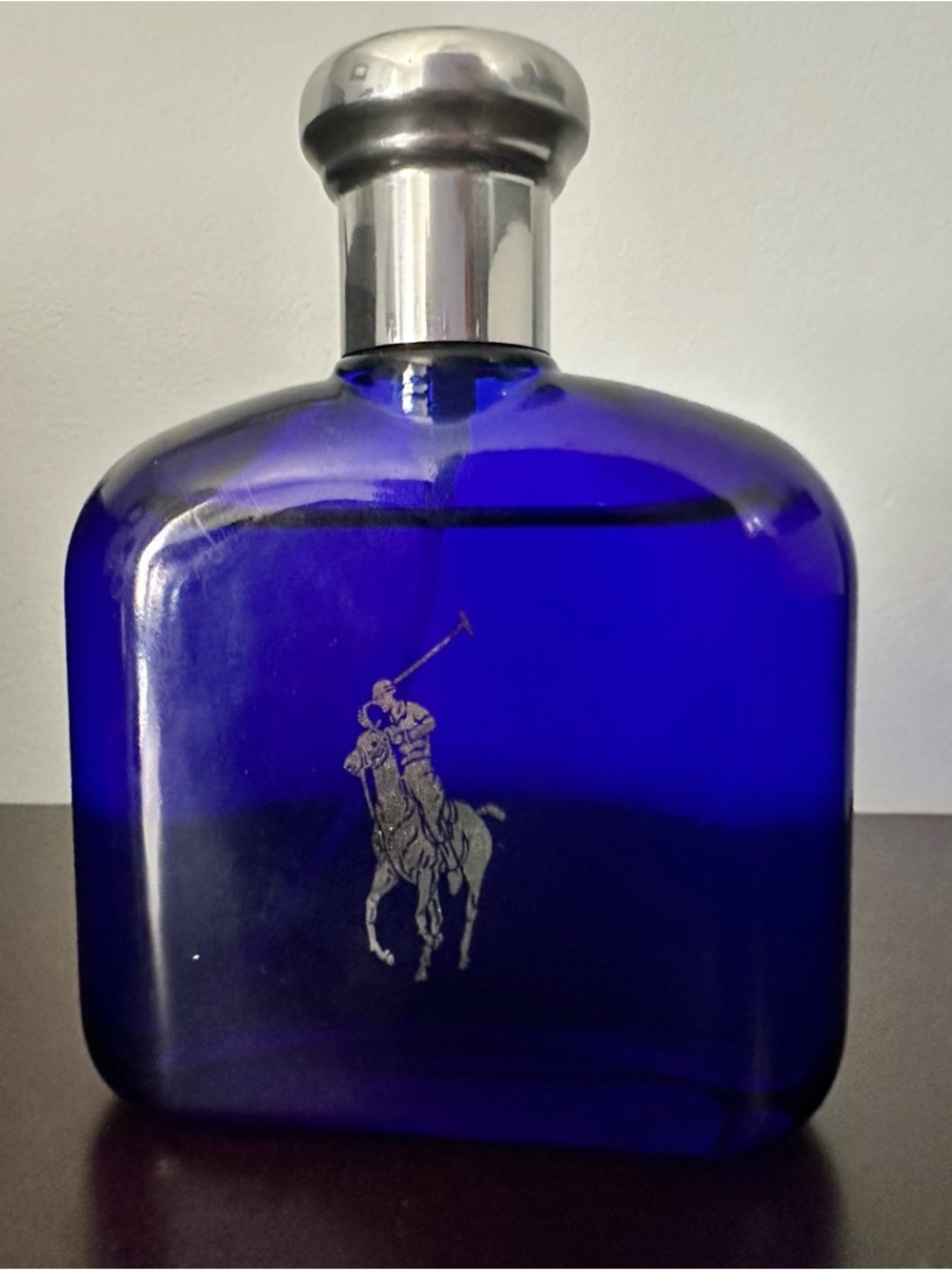 POLO Ralph Lauren Blue Eau de Toilette Natural Spray for Men 4.2 Fl oz 85% Full - Picture 2 of 5